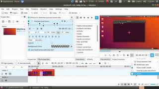 How to pan and zoom in kdenlive ubuntu 2020 || Position and zoom Easy steps