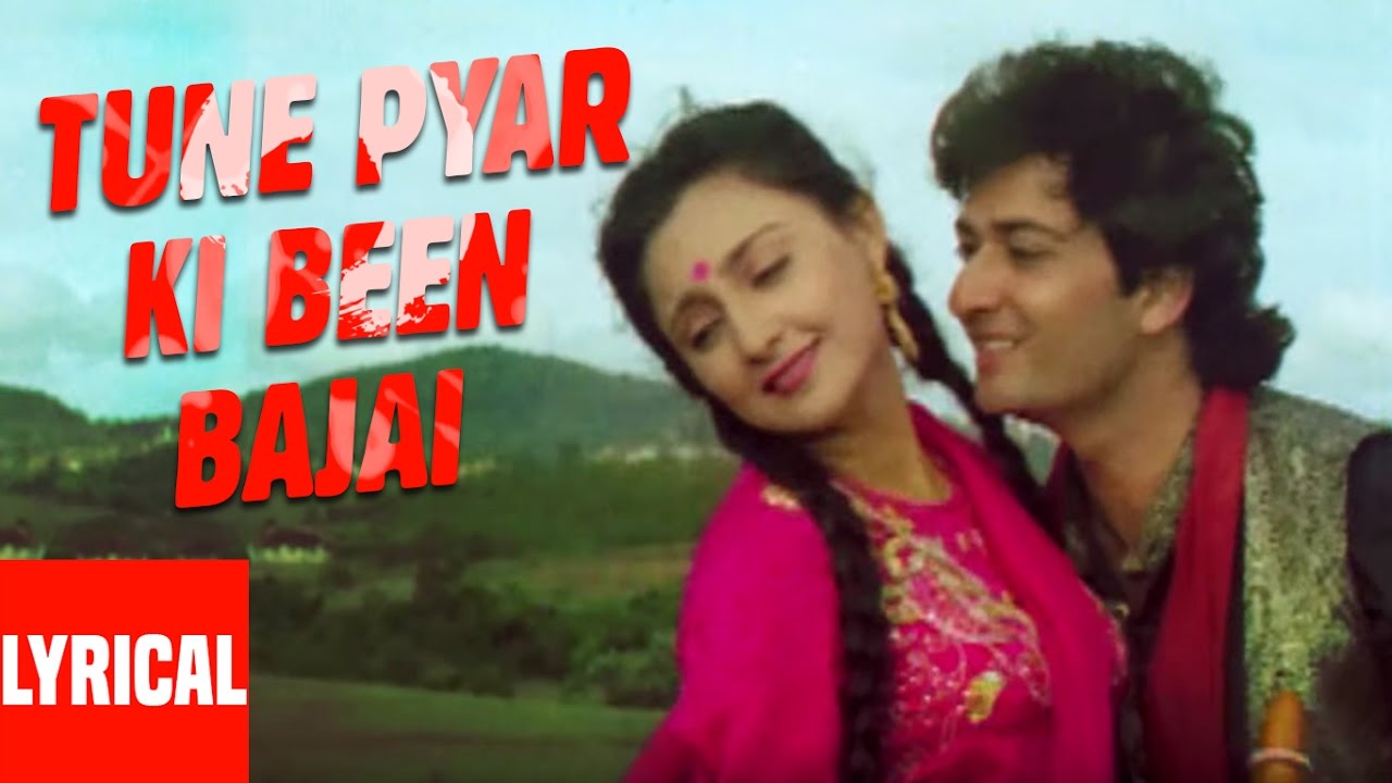 Tune Pyar Ki Been Bajai Lyrical Video  Aayee Milan Ki Raat  Anuradha P Mahd Aziz AvinashShaheen