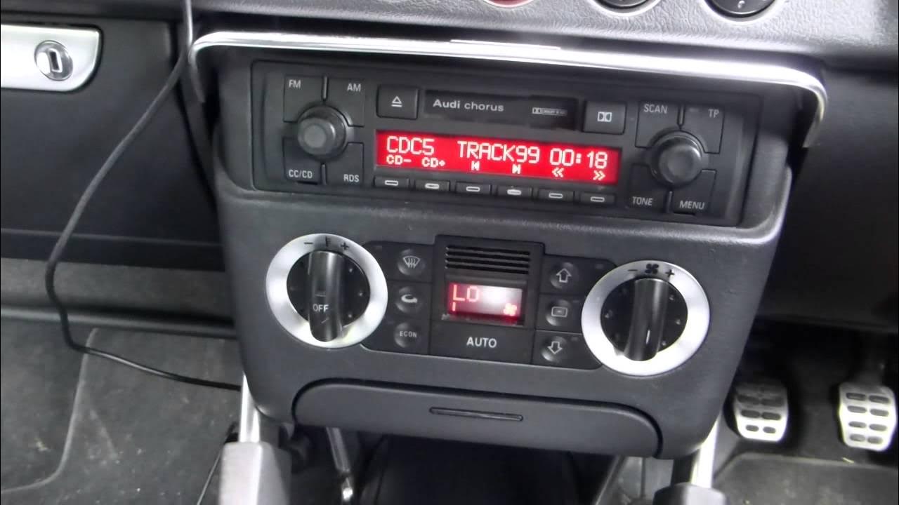 Digital Radio And Bluetooth In Audi TT Mk1 