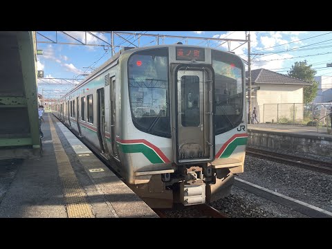 常磐線(普通)車窓 仙台→原ノ町/ E721系 仙台1440発 - YouTube
