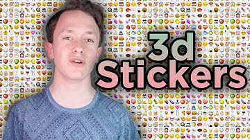 How To Use Snapchat 3D Stickers (Moving Emojis In Videos) Snapchat V9.28.0 - Snapchat Hacks