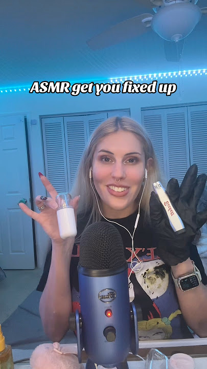 ASMR let’s get you fixed up #ASMR #ASMRPersonalAttention #ASMRMechanic