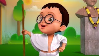 Mahatma Gandhi Kids Song - Fancy Dress Theme Kannada Rhymes For Children Infobells