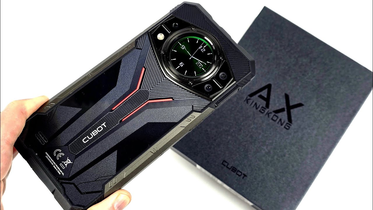 Cubot KingKong AX: тонкий и стильный защищенный смартфон с двумя ...