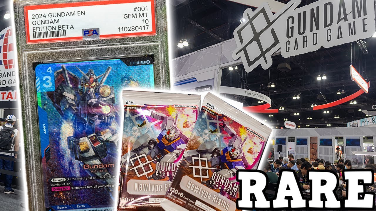 Anime Expo2025 非売品　ガンダムカードゲーム NEW Gundam Card Game at Anime Expo 2025 - YouTube