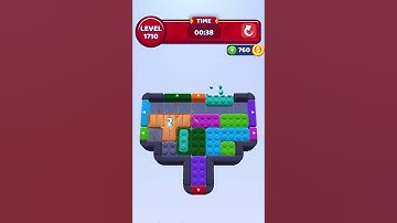 Color Block Jam level 1710 no power ups #games #gaming #gameplay#colorblockjamlevel1710