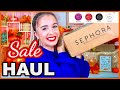 HUGE SEPHORA HOLIDAY VIB SALE HAUL 2022!! || THIS IS THE MOST I EVER SPENT! ||