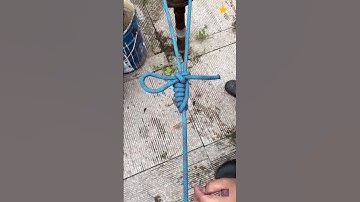 ✅Unstoppable Windproof Knot – Quick, Strong & Survival Ready!