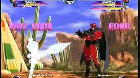 MvC2 Online (360): Ranked Match 19 (MSP) .:4.18.10:.