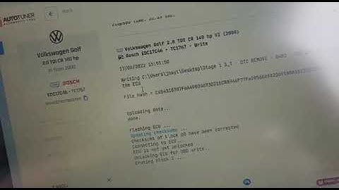 Volkswagen Golf 2.0TDI in today for a stage one custom remap and EGR solution.