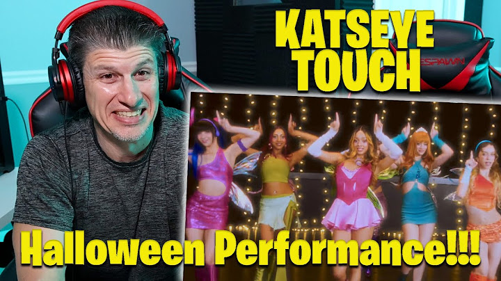 “Touch” Halloween Special Performance | KATSEYE REACTION