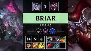 Briar Jungle vs Shaco: Unstoppable - EUW Master Patch 14.18