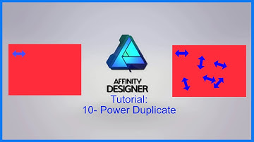Affinity Designer Tutorial #10 -Power Duplicate