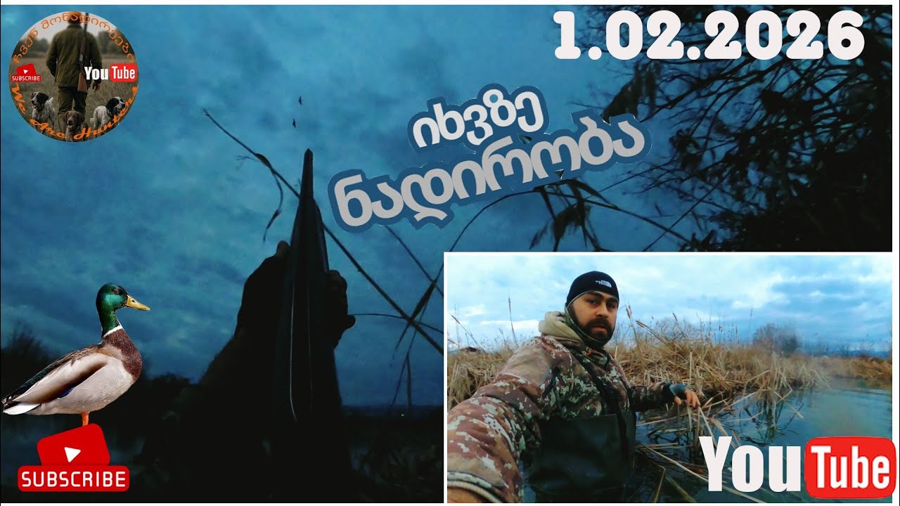 🦆 იხვზე ნადირობა 👉 როგორ დავკარგეთ ჩამოგდებული იხვი 🙄