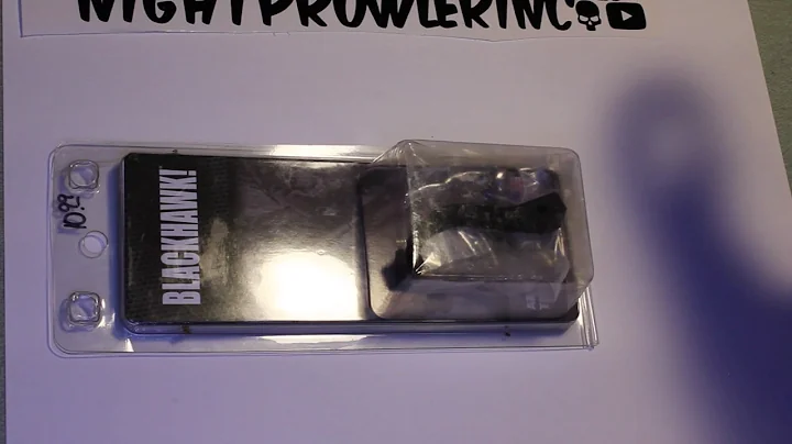 ar-15 blackhawk oversized trigger guard review part 2  NightProwlerInc