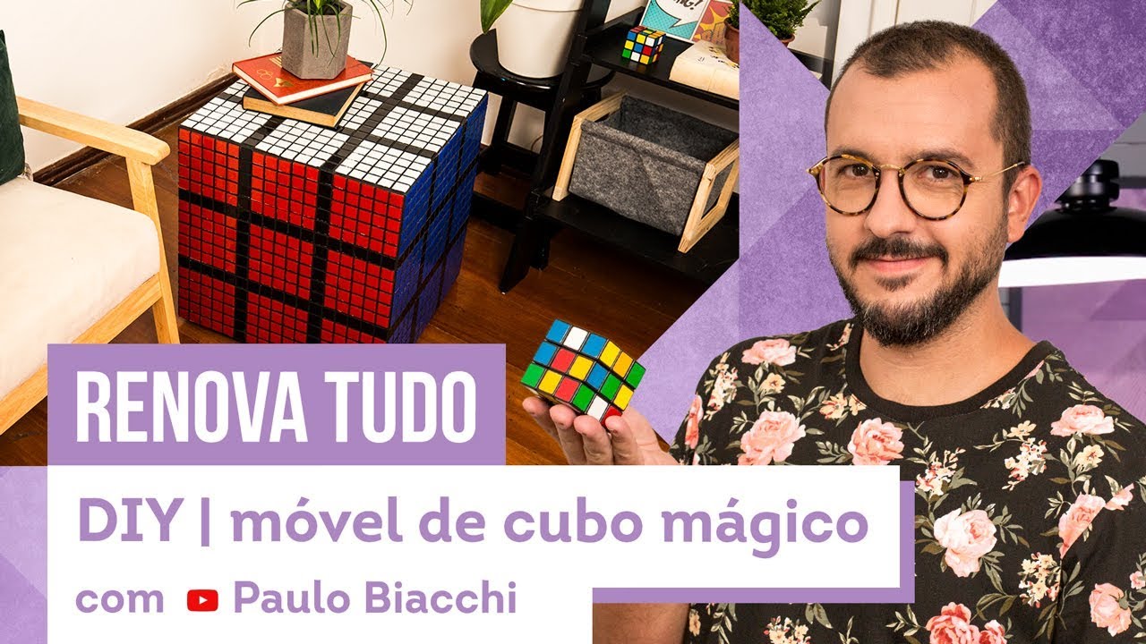 Como Fazer Móvel com Decoração Cubo Mágico - Leroy Merlin