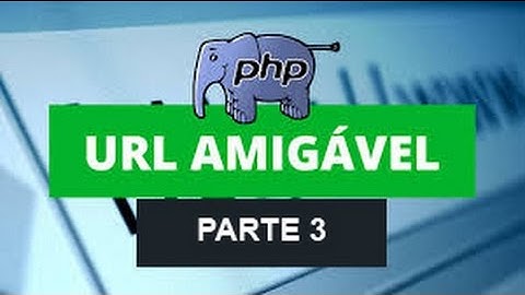 URL AMIGAVEL COM PHP   PARTE 3   URL AUTOMÁTICA