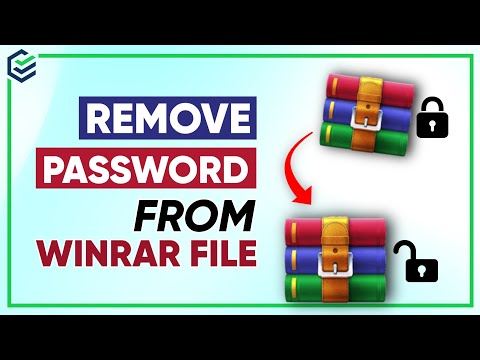 How to Remove Password from WinRAR File | 2 EASY Ways