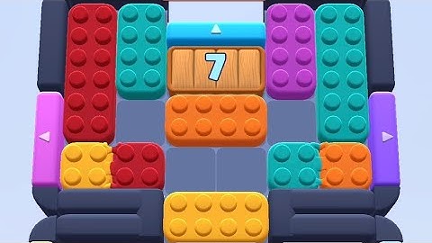 Color Block Jam Level 518 Game Walkthrough Solution