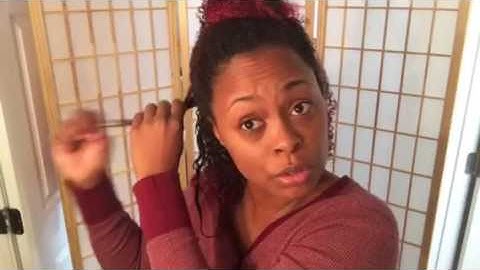 Wash and go with Mielle Organics