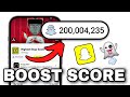 How to Boost Snapchat Score RAPIDLY (LATEST METHOD) | Snapchat Score Hack - 2024