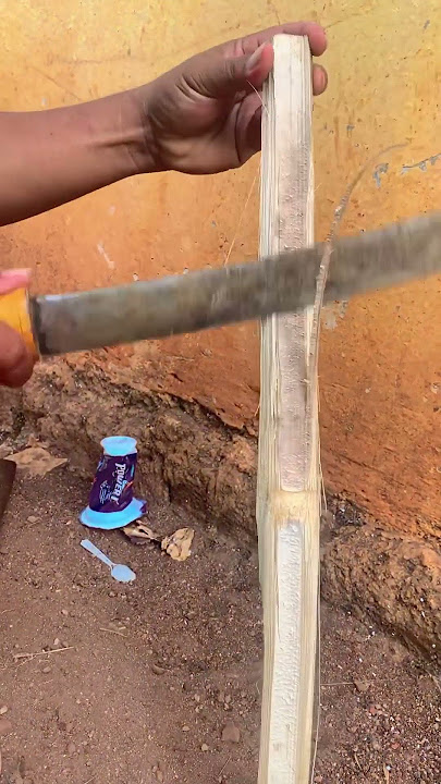 Bikin samurai dari bambu #diy #kreatif #viral #art #craft