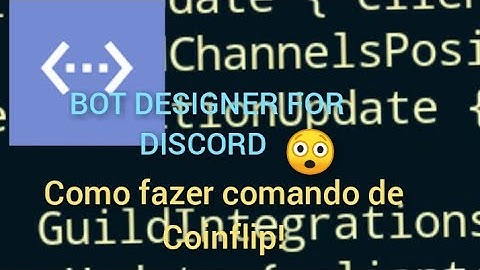 Comando de Cara Ou Coroa  (Bot Designer For Discord) - BPE Jorge #1