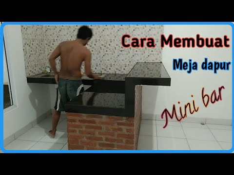 Membuat Mini Bar - Desain Minimalis Mewah Dan Elegan !! Pembuatan Mini Bar Minimalis Sampai Plafon, . 