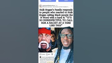 Hulk Hogan IS Not A Racist, Respectfully