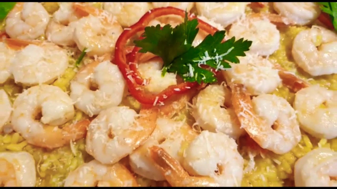 Risotto Cu Creveti Risotto With Shrimps Best Recipe Orez Cu