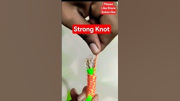 Best rop whipping paracord knot for everyone #diy #rope #knot #strongestknot #handmade