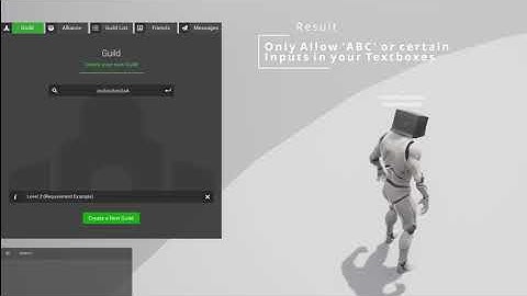 Unreal Engine ¦ Quick Tutorial ¦ Limit Text Box Input ¦ No Special Characters No Spaces ¦ UE4 + UE5