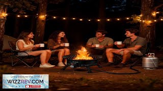 Vevor Propane Fire Pit 19 Inch 53 000 Btu Portable Gas Fire Pit