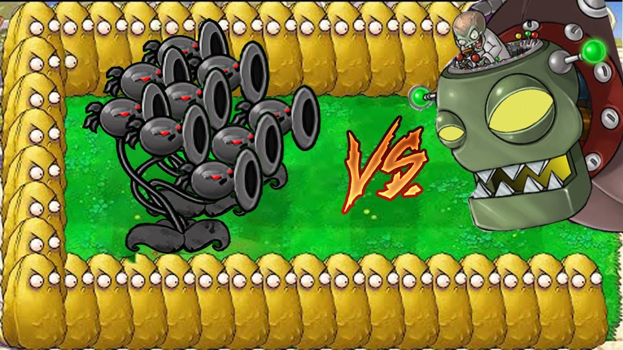 1 Doom Threepeater vs 999 Gargantuar vs Dr. Zomboss - Plants vs Zmobies Hack