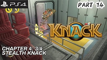 Knack Chapter 4-3: Stealth Knack - PS4 Walkthrough Part 14