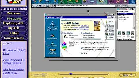 America Online Interactive Tour Guide: AOL QuickStart