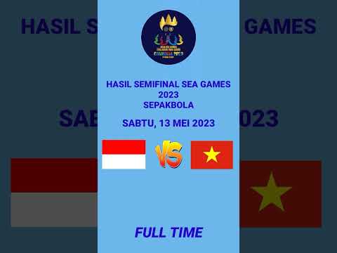 Hasil Indonesia vs Vietnam - Hasil Semifinal Sea Games 2023 Sepakbola