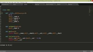 Python Classes and objects part  2