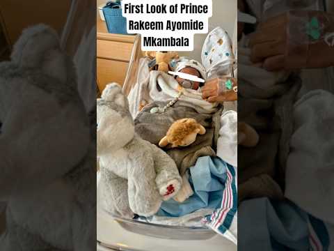 First Look Of Prince Rakeem Ayomide Mkambala Jp2025 Juma Priscilla Priscillaojo Jux Babymkambala