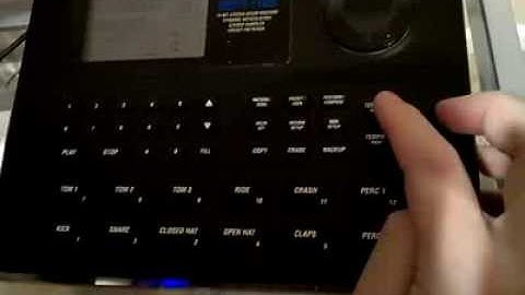 Alesis SR-16 tuning trick