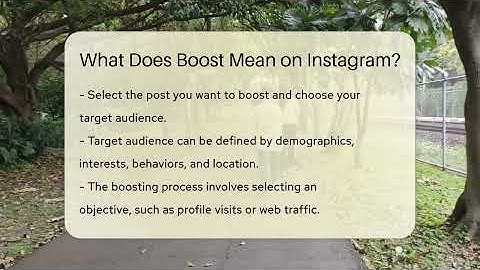 What Does Boost Mean on Instagram? - Everyday-Networking
