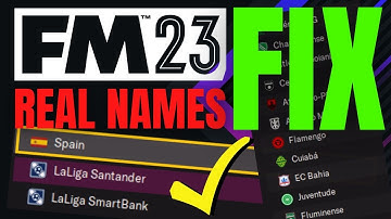 FM23 How to Get REAL Competition & Brazilian Club Names | Football Manager 2023 Tutorial