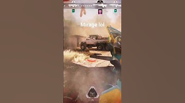 mirage out here acting like a decoy lol #apexlegend #apex #apexlegendclip #funny