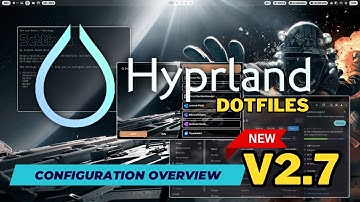 HYPRLAND and QTILE with dotfiles 2.7. Enhanced Hyprland settings, new wallpaper selector & much more