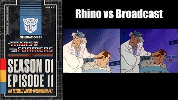 Transformers G1 - Rhino Errors - The Ultimate Doom, Part 1 (Full Episode Comparison)
