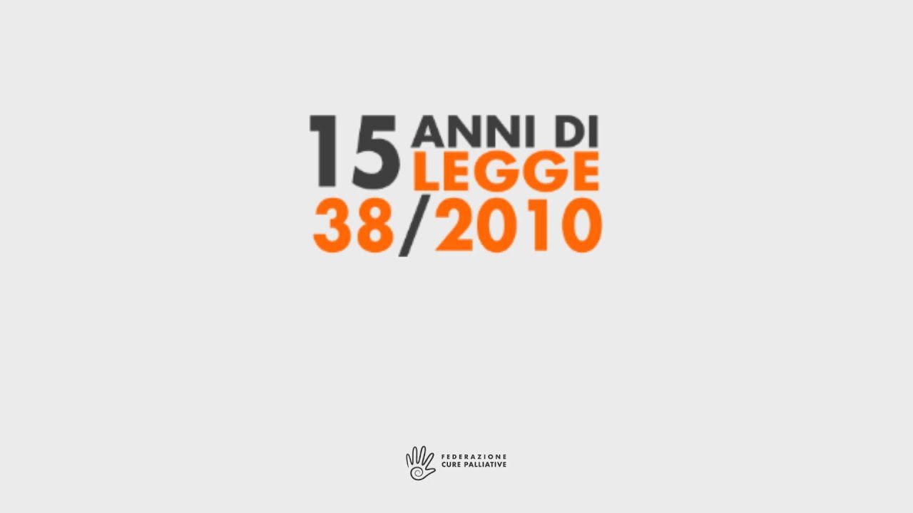15 anni Legge 38/2010