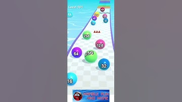 Ball Run 2048 Level 101