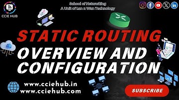 Static Routing Overview and Configuration | CCIE HUB