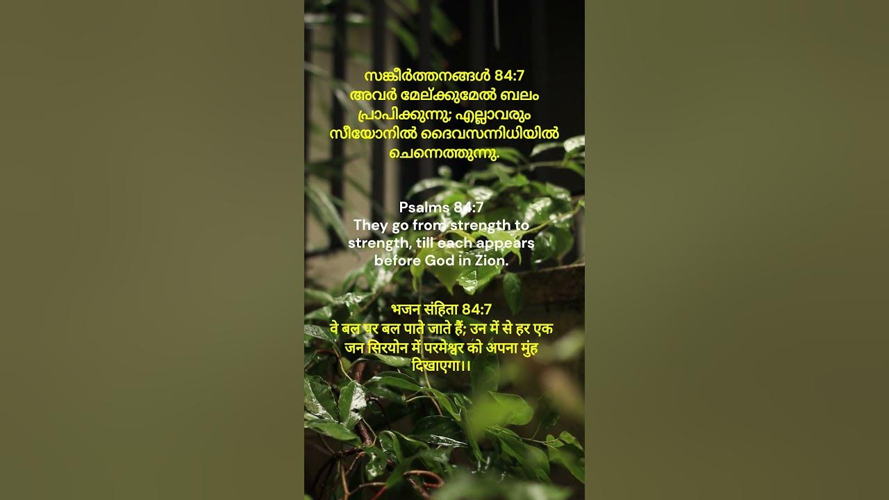 Psalms 84 7 Mal Hindi Eng bibleverse love motivation YouTube psalms-84-7-mal-hindi-eng-bibleverse-love-motivation-youtube