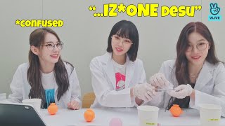 CHAEWON accidentally used IZ*ONE's Japanese introduction